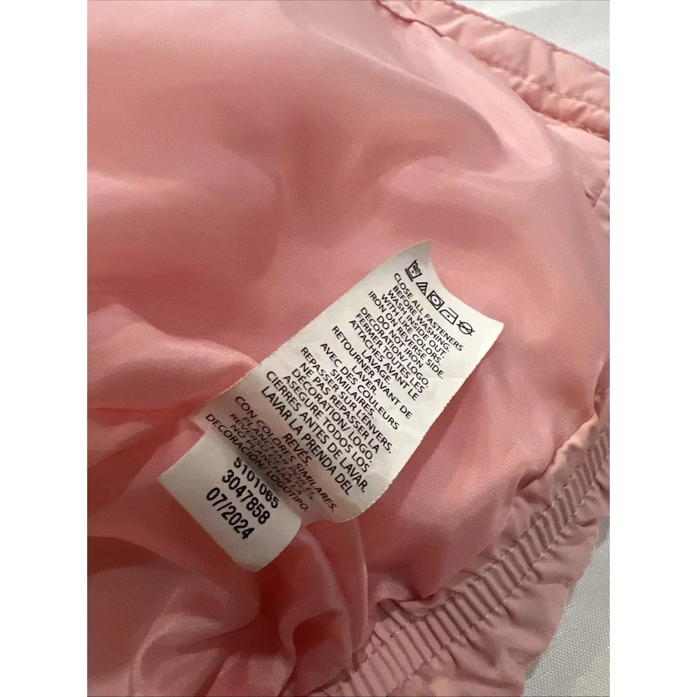 The Children's Place Girl Size 3t Clean Rose Hoodie Jacket Warm Packable‎ Hang